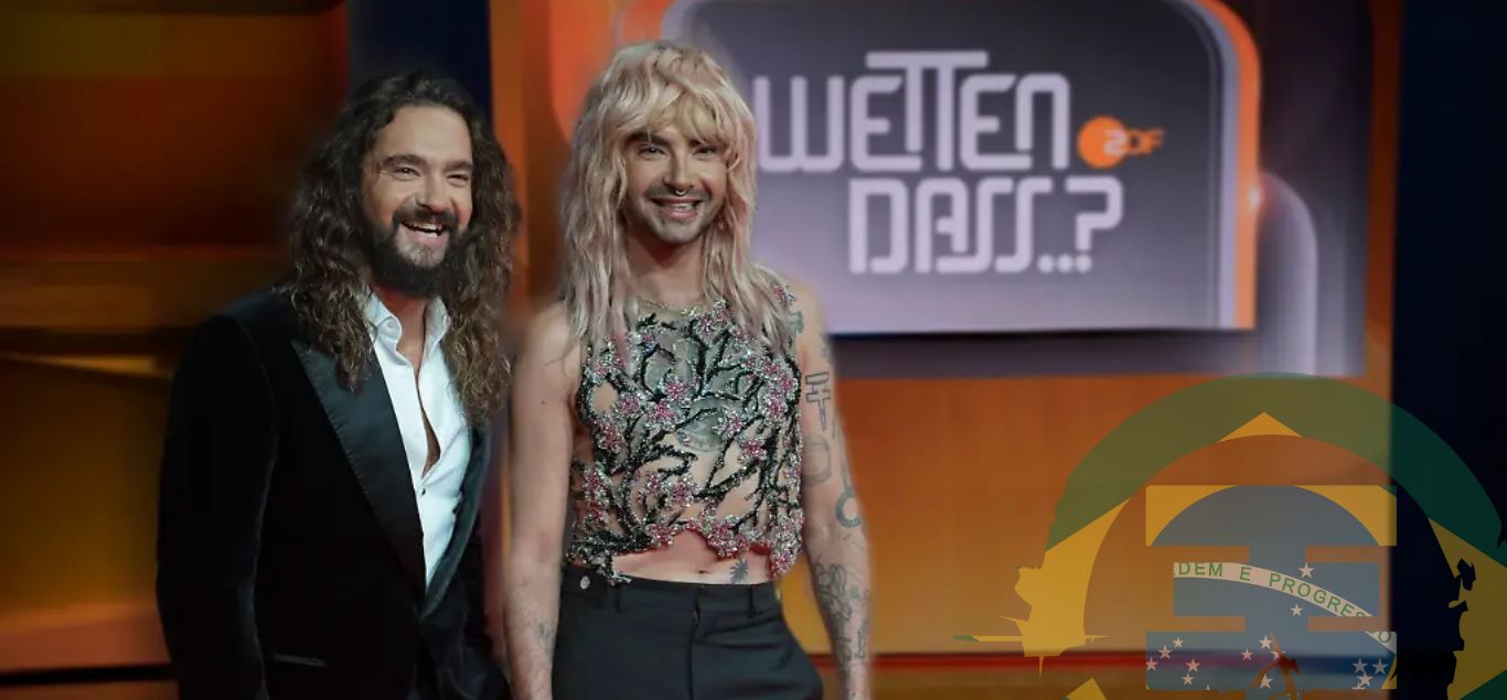 Rumores indicam que Bill e Tom Kaulitz podem assumir a apresentação do programa “Wetten, dass..?”, que deve ganhar um formato mais moderno. Saiba os detalhes.